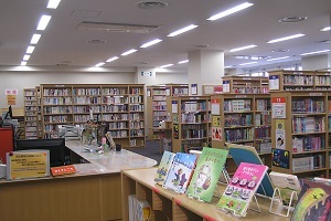 写真：図書室