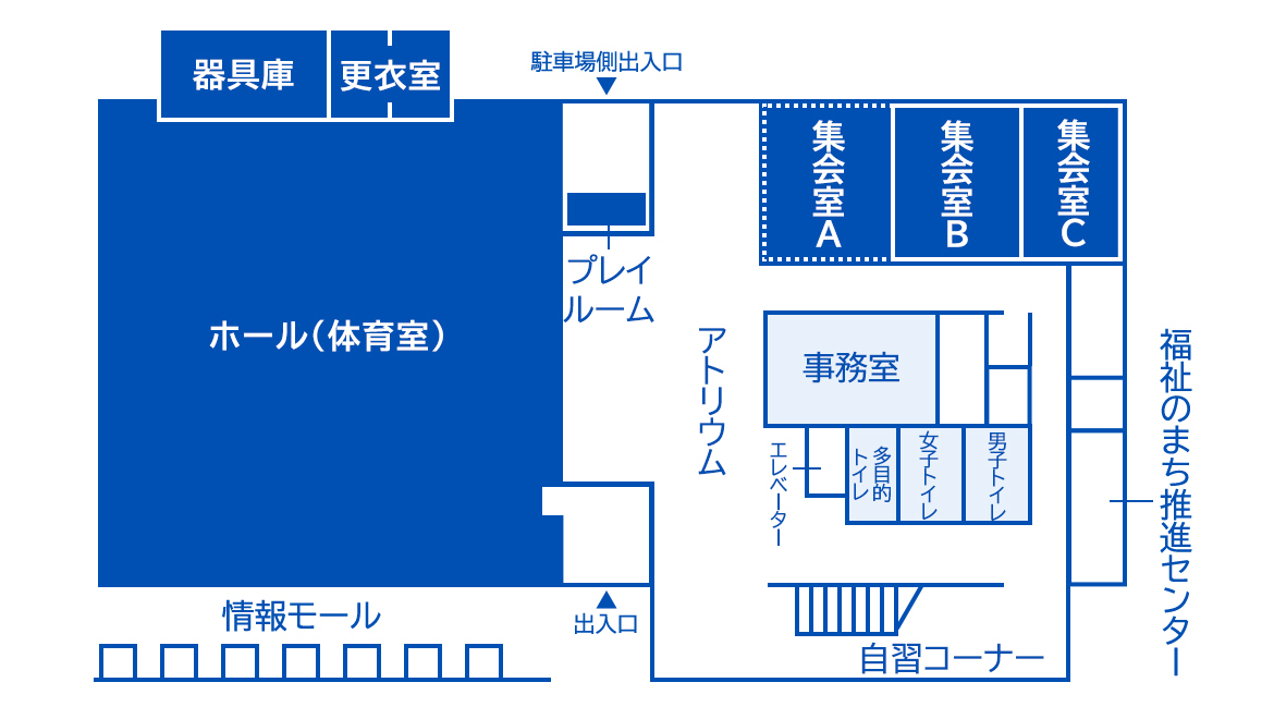 図：1階見取り図