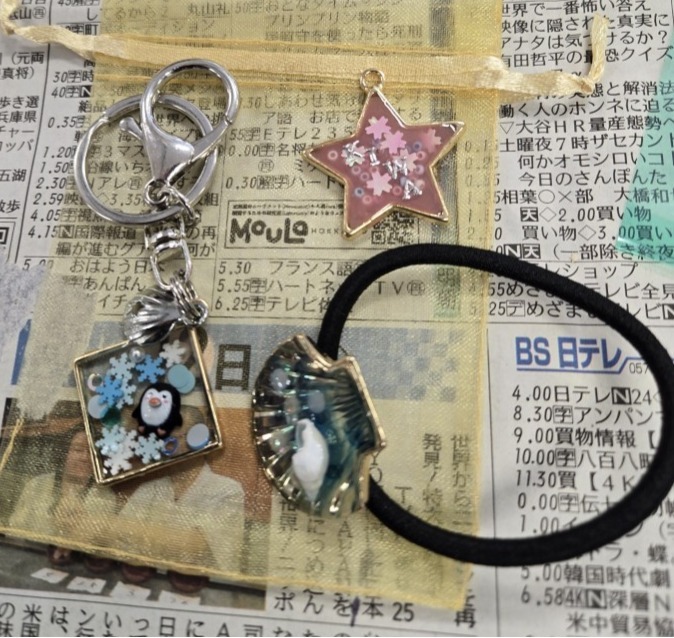 完成した作品