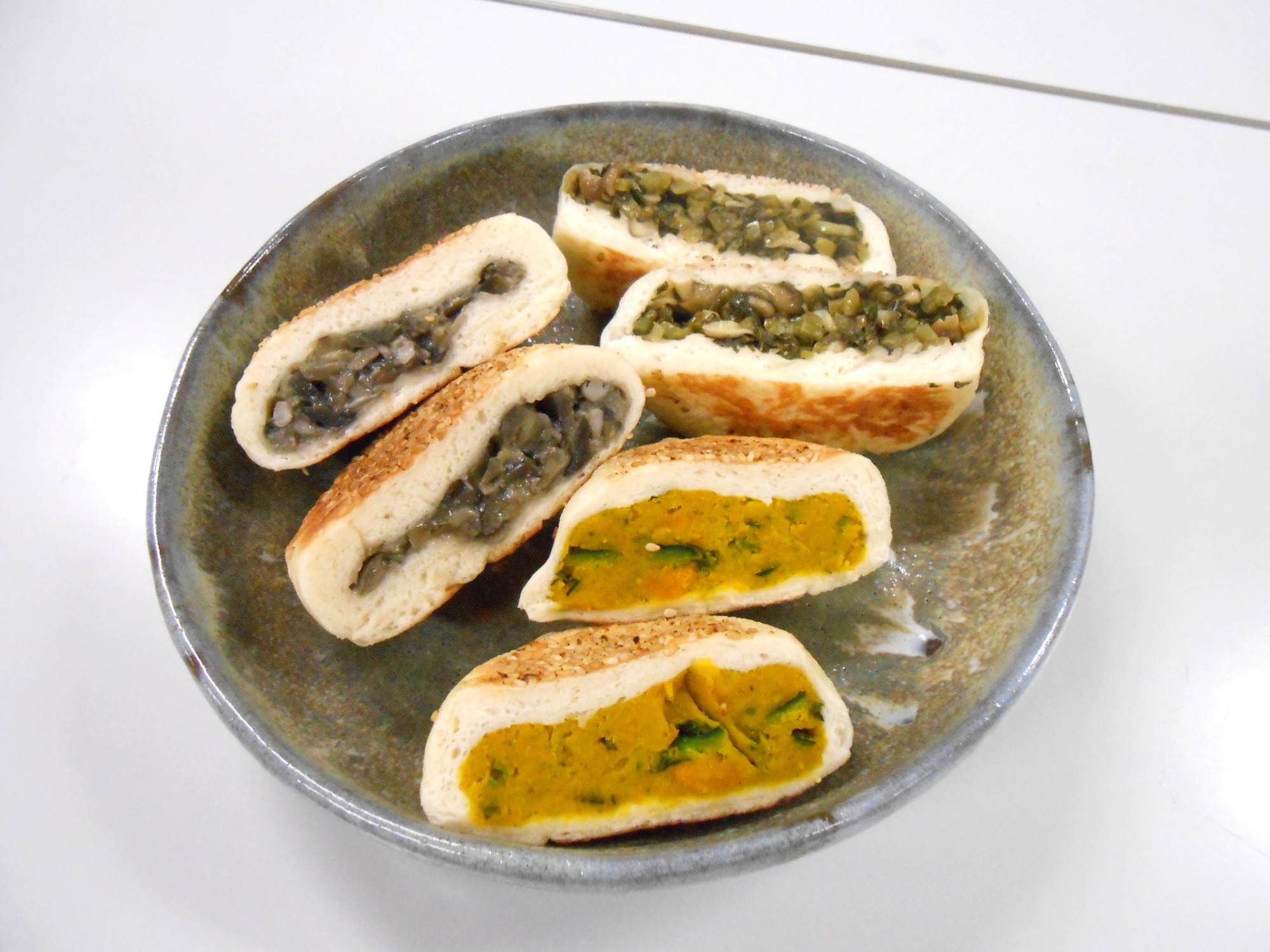 おやき３種完成