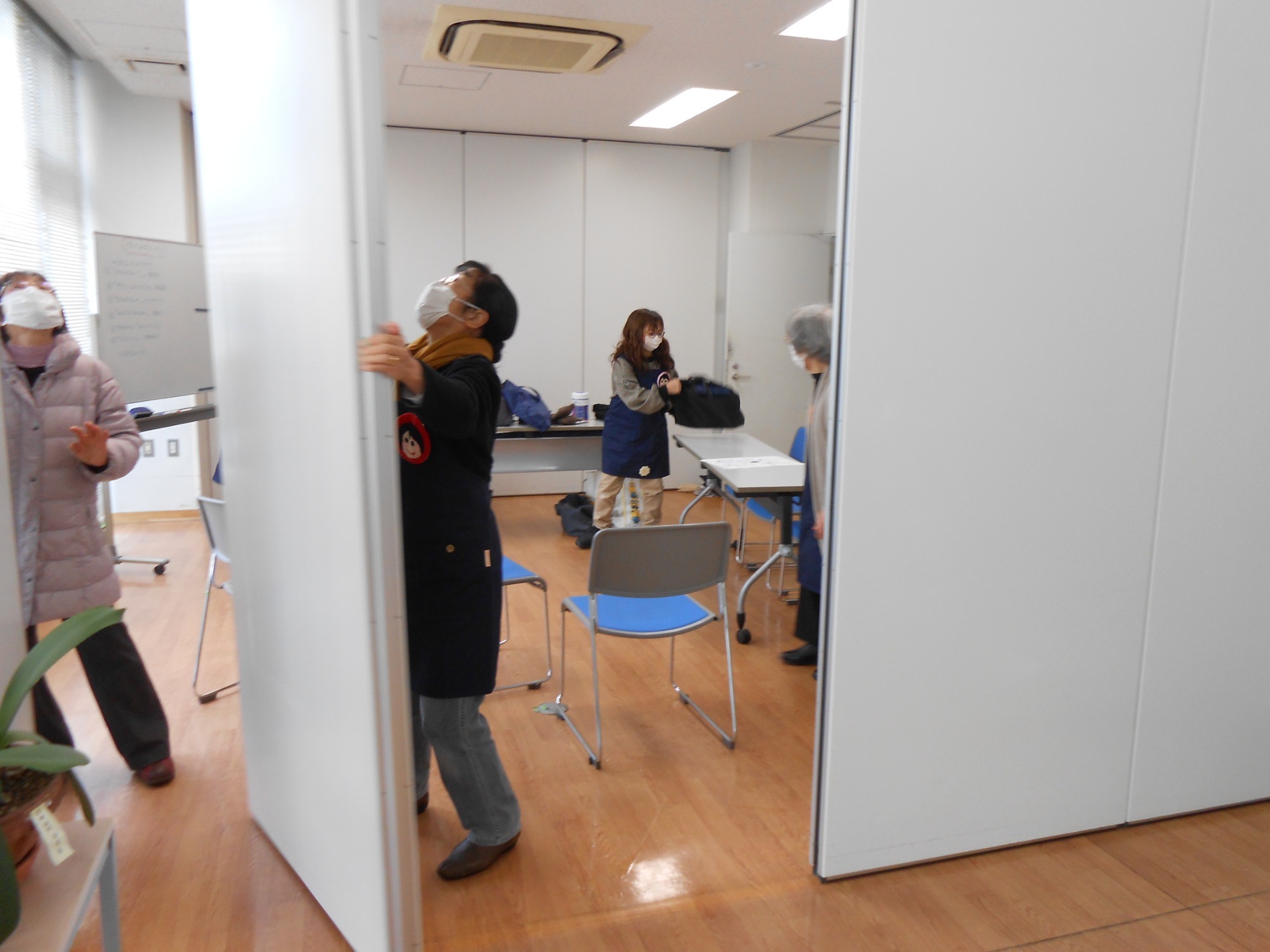 おはなし会後片付け