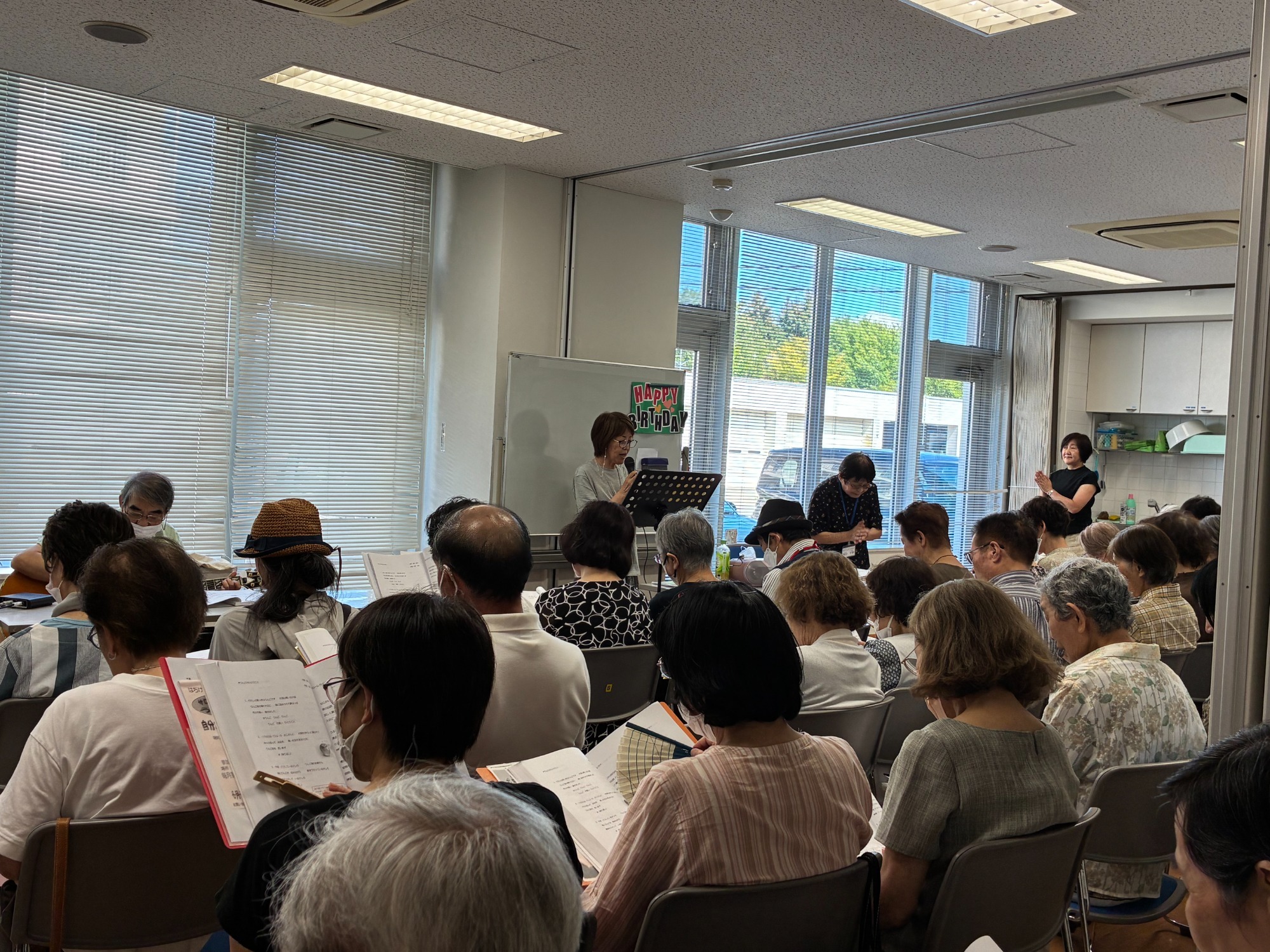 うたの会の様子